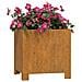 Fioriera Con Gambe Ruggine 32x30x33 Cm Acciaio Corten - Foto miniatura 6