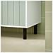 Mobiletto Bagno Armadietto Bagno Mobile Bagno Con 3 Ripiani E 2 Ante, Mobiletto Portaoggetti Mobile Contenitore Verde 60x30x87cm, Bzr138-gr - Foto miniatura 3