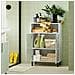 Mobiletto Bagno Armadietto Bagno Mobile Bagno Con 3 Ripiani E 2 Ante, Mobiletto Portaoggetti Mobile Contenitore Verde 60x30x87cm, Bzr138-gr - Foto miniatura 7