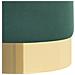 Pouf Sophia Velluto Verde Scuro - Foto miniatura 5