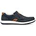 Casual Sneakers Pelle Scarpe Uomo Blu Eu 44, 17368-14 - Foto miniatura 2