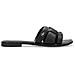 Jacey Slippers Ciabatte Pelle Scarpe Donna Nero Eu 37, Mxcy011701w 1000 - Foto miniatura 1