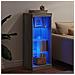 Credenza con Luci LED Grigio Sonoma 41x37x100 cm - Foto miniatura 2