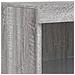 Credenza con Luci LED Grigio Sonoma 41x37x100 cm - Foto miniatura 3