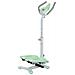 Stepper con Manubrio e Gradino Regolabile e Monitor LCD, in Acciaio e ABS, 48x38x108-118 cm, Verde - Foto miniatura 1