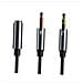 Adattatore Splitter Per Cuffie E Microfono Cb01 Cavo Audio Modello 3 - Foto miniatura 3