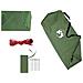 Telone Da Campeggio Verde 300x294 Cm Impermeabile - Foto miniatura 6