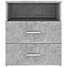 Comodino Grigio Cemento 50x32x60 Cm - Foto miniatura 5