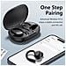 Auricolari Bluetooth Neri Sp66: Libertà Audio Senza Fili - Foto miniatura 4