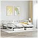 Letto Estraibile con Cassetti senza Materasso Bianco 80x200 cm - Foto miniatura 2