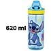 Borracca 620 Ml Tritan Per Bambini Stitch Con Cannuccia Collezione Palms, Blu - Foto miniatura 2