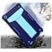 Custodia Per Samsung Galaxy Tab A 10.1"" Armored Con Supporto Blu - Foto miniatura 4