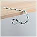 Set Di 4 Ganci In Acciaio Inossidabile Da 12cm Per Calze Natalizie - Supporti Decorativi Per Camino E Festività Green+white - Foto miniatura 4