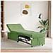 Divano Letto Verde chiaro 67 x 194 x 38 cm Velluto - Foto miniatura 2