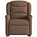 Poltrona Alzapersona Reclinabile Marrone in Tessuto - Foto miniatura 5