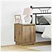 Armadio da Notte con 2 pcs rovere artigianale 39 x 34.5 x 50 cm - Foto miniatura 2