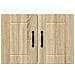Armadi a pareti per cucina 2 pcs Rovere Sonoma 60 x 31 x 40 cm - Foto miniatura 7