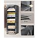 Organizer multifunzionale per guardaroba sospeso, grigio RYCH06G - Foto miniatura 5