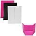 Specchio Per Trucco Tri-fold Con Led - Specchio Portatile Da Tavolo Black - Foto miniatura 7