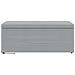 Pouf Grigio chiaro Tessuto e Legno Ingegnerizzato - Foto miniatura 4