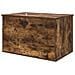 Casa per Gatti Rovere fumé 85 x 55 x 50 cm Legno multistrato - Foto miniatura 9