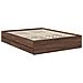 Struttura del letto con cassetto Rovere Marrone 150 x 200 cm - Foto miniatura 6