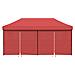 Tenda Party Borgogna 292 x 580 x 315 cm Tessuto Oxford - Foto miniatura 4