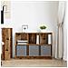 Credenza con cassetto Legno vecchio 88,5 x 27,5 x 63,5 cm - Foto miniatura 4