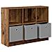 Credenza con cassetto Legno vecchio 88,5 x 27,5 x 63,5 cm - Foto miniatura 5
