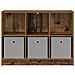 Credenza con cassetto Legno vecchio 88,5 x 27,5 x 63,5 cm - Foto miniatura 6