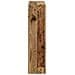 Mobile lavabo da parete Legno antico 35 x 20 x 81 cm - Foto miniatura 3