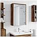 Mobiletto per specchio da bagno Legno vecchio 43 x 16 x 62.5 cm - Foto miniatura 4
