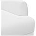 Loveseat con bottoni imbottiti Bianco 116 x 67 x 80 cm Tessuto - Foto miniatura 6