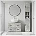 Set di Armadi da Bagno da 2 Pezzi HOORN Grigio Cemento - Foto miniatura 7