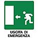 Cartello Uscita Emergenza Fr Sinis - Foto miniatura 1