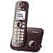 Cordless KX-TG6811GA mocca-marrone - Foto miniatura 1