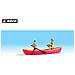 Canoa con personaggi (non galleggiante) HO - Foto miniatura 1
