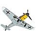 Messerschmitt Bf109 G-6 Modello di aereo ad ala fissa Kit di montaggio 1:72 - Foto miniatura 3