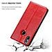 Custodia Compatibile Con Cubot J3 Pro In Rosso Mela - Coperchio Protettiva Con Chiusura Magnetica, Funzione Stand E Tasca Per Le Carte - Foto miniatura 9