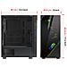 Case Spartan Middle Tower ATX / Micro-ATX / Mini-ITX 2 Porte USB 3.0 Colore Nero (Finestrato)  - Foto miniatura 4