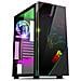 Case Spartan Middle Tower ATX / Micro-ATX / Mini-ITX 2 Porte USB 3.0 Colore Nero (Finestrato)  - Foto miniatura 1