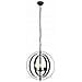 Sospensione Orbit Nero 3 Lampadine - Foto miniatura 1
