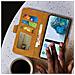 Custodia Samsung S20 Fe Vintage Style Portacarte Supporto Video Camel - Foto miniatura 4