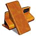 Custodia Samsung S20 Fe Vintage Style Portacarte Supporto Video Camel - Foto miniatura 5