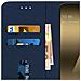 Custodia Galaxy A20e Portacarte Funzione Supporto Cover Silicone - Blu - Foto miniatura 2