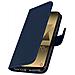 Custodia Galaxy A20e Portacarte Funzione Supporto Cover Silicone - Blu - Foto miniatura 4