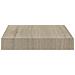 Mensole A Muro 2 Pz Rovere 23x23,5x3,8 Cm In Mdf - Foto miniatura 6