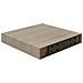Mensole A Muro 2 Pz Rovere 23x23,5x3,8 Cm In Mdf - Foto miniatura 7