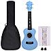Set Ukulele Soprano con Borsa per Bambini Blu 21"" - Foto miniatura 2
