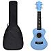 Set Ukulele Soprano con Borsa per Bambini Blu 21"" - Foto miniatura 1
